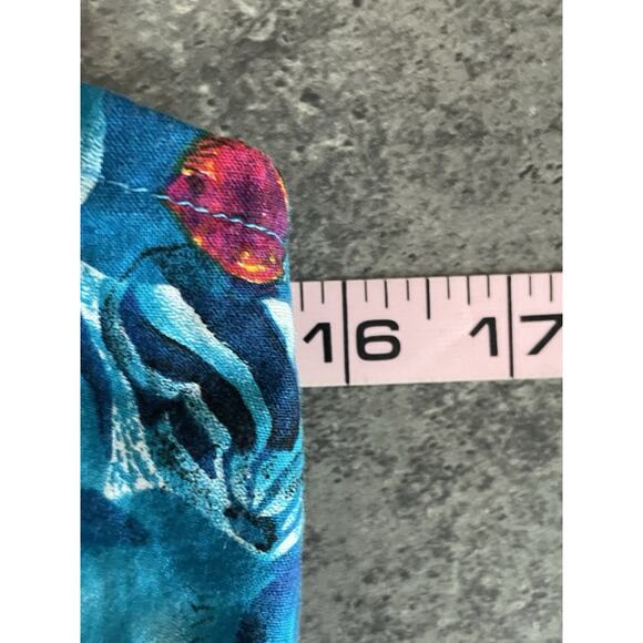 VTG. Under The Sea Crop Top Womens Size In The Eye Cape Hatteras Cotton Tank Y2K - Picture 5 of 7